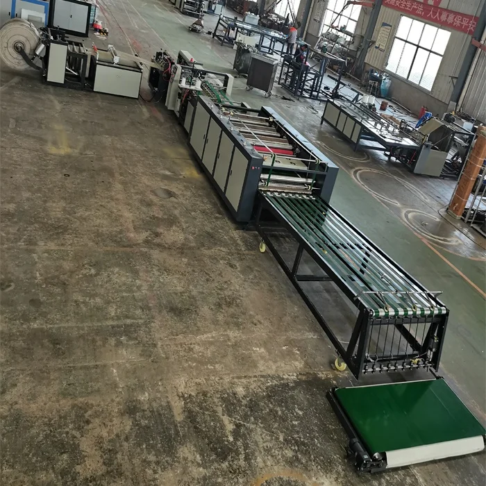 High-level polypropylene woven bag  pp woven bag cutting and sewing machine