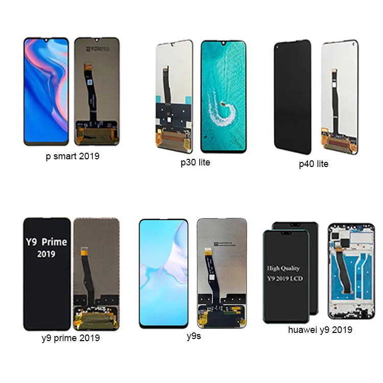 NEW Original LCD Screen For HUAWEI P30 Lite LCD Display Touch Screen For HUAWEI P40 Lite Nova 4e Y9 2019 Y9 LCD Screen Assembly