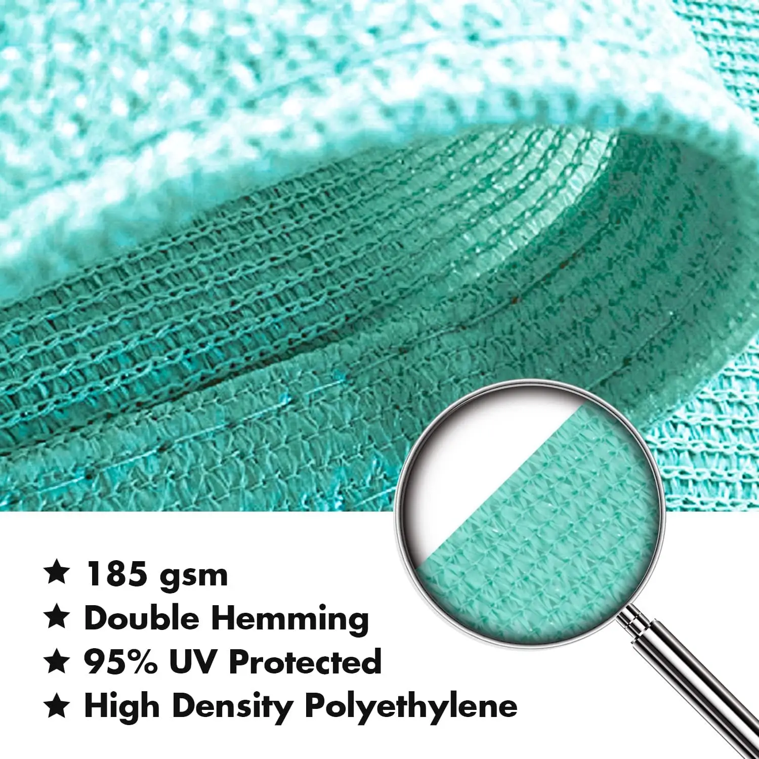 outdoor waterproof sun shade sail polyester material uv stabilized sun shading sail