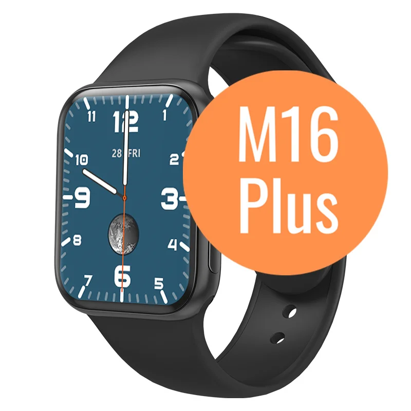 2022 premium reloj smart watch M16 plus  M16 smart watch series 7 android smart watch rohs high quality