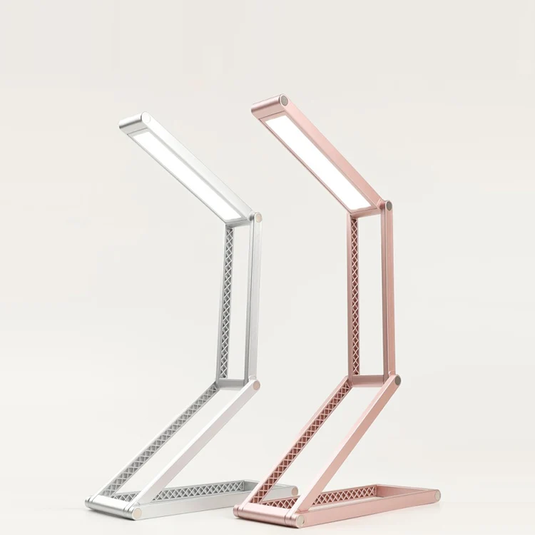 Free Shipping Modern Dimmable Usb Rechargeable Reading Light Portable Folding Led Table Desk Lamp