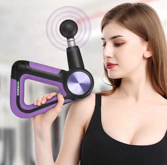 
2021 hot-sell Portable Handheld Massager 20 Speeds Vibration Massage Gun 