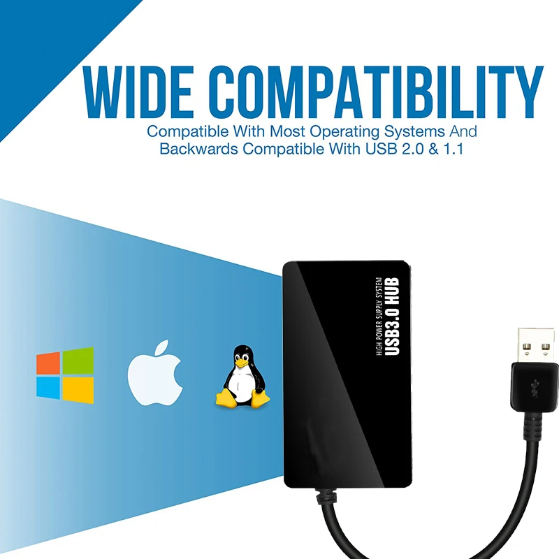 PSDA адаптер для ноутбука ПК Высокоскоростной USB 3 0 концентратор внешний 4 порта сплиттер расширитель компьютерные