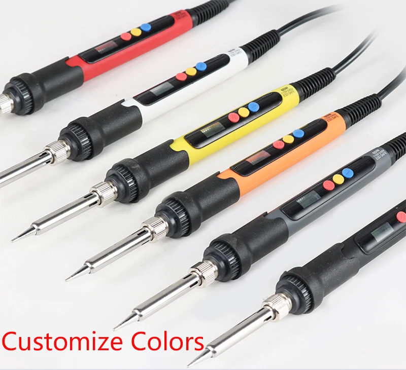 110V/220V Soldering Iron Adjustable Temperature Digital Soldering Iron 60W