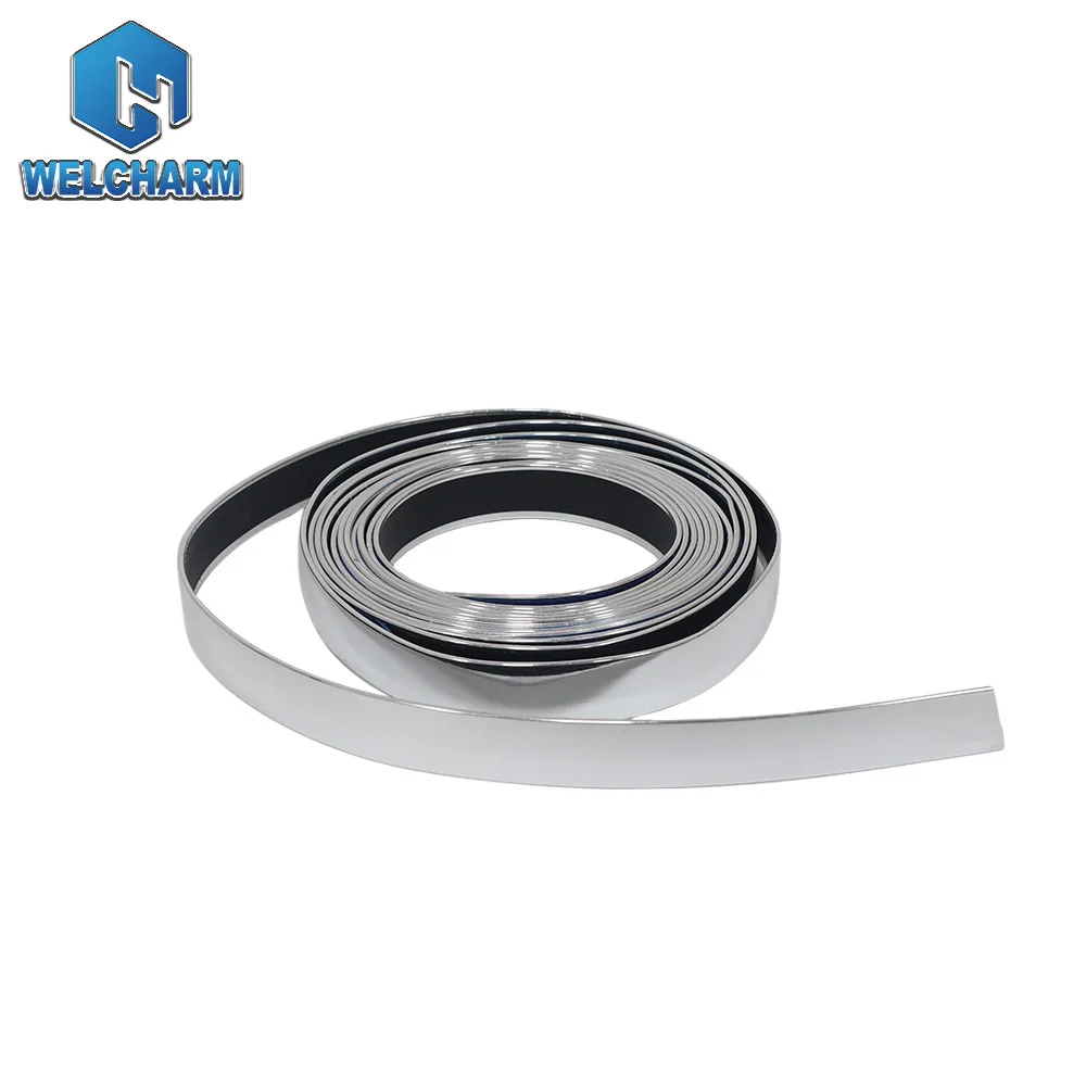 Table Cabinet Sofa Decorative Furniture Edge Accessories Strip Gold Pvc Plastic Edge Banding Flexible Tape Strip