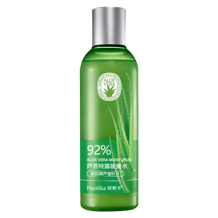 Private label custom moisturizing anti aging water anti wrinkle organic face toner aloe vera moisturizing water