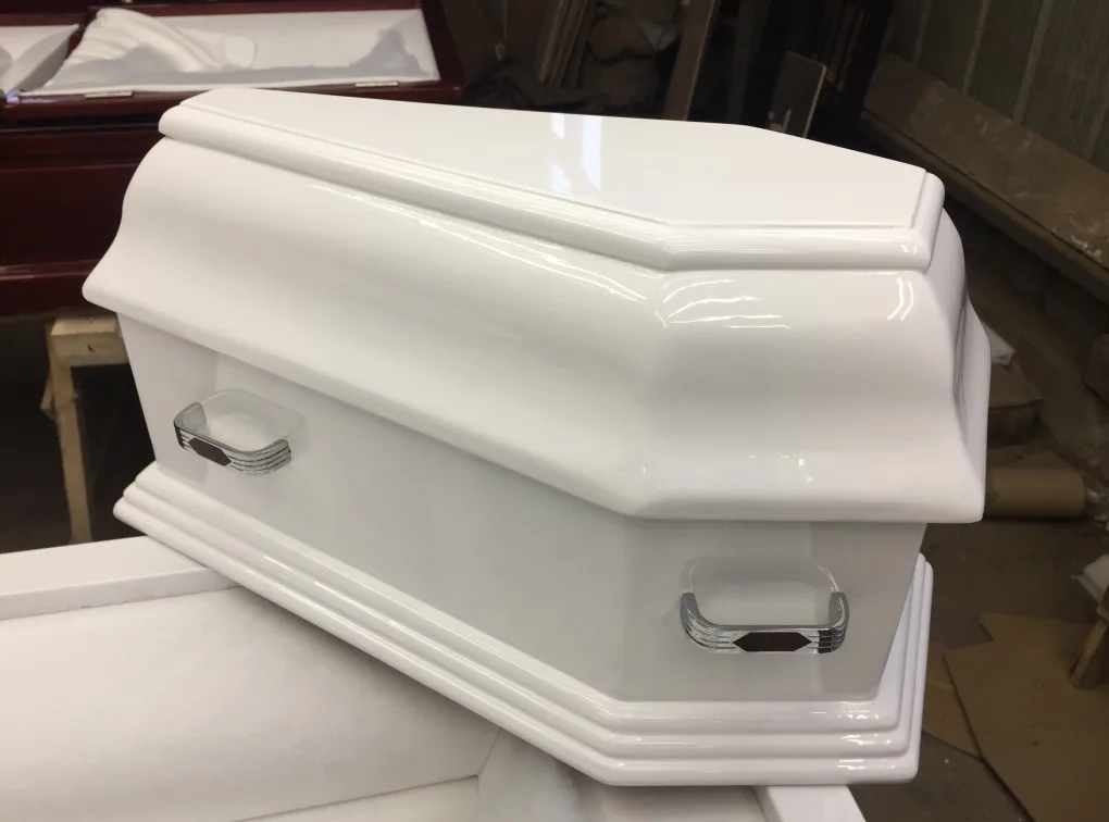 JS-B112 Funeral supply baby wood coffin baby caskets