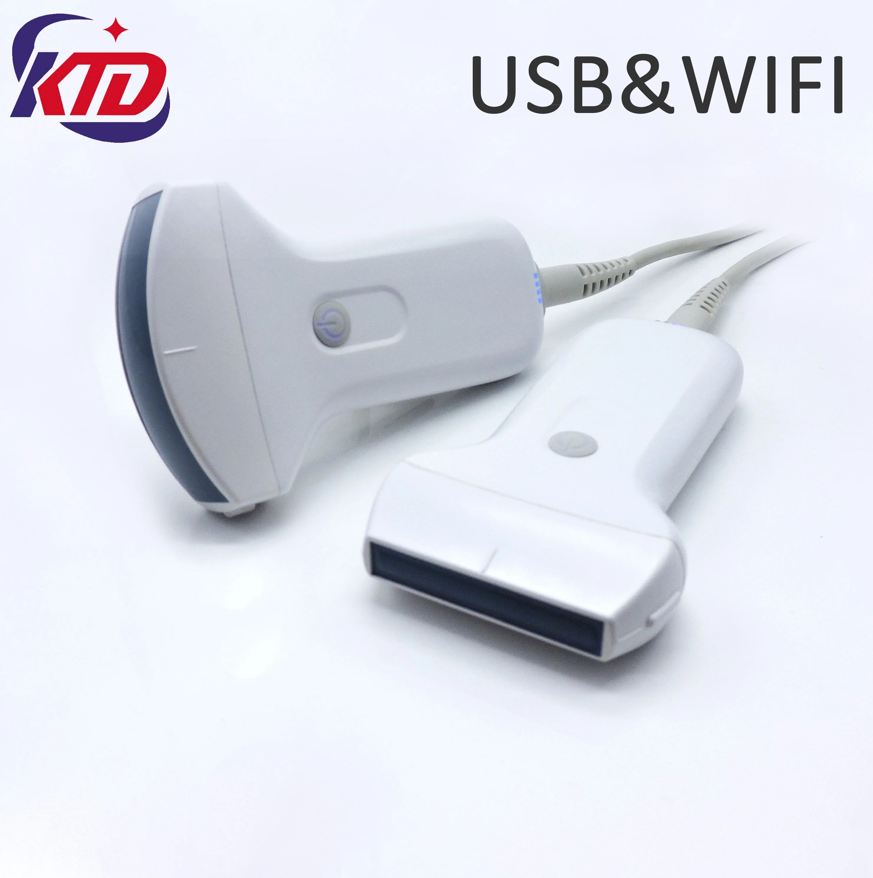  Konted Новый карманный ультразвук как USB так и Wi-Fi type-C с ультразвуковым зондом PW
