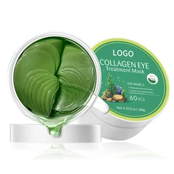 OEM Private Label Eye Mask Collagen Eye Pads Green Seaweed Anti-Aging 24K Gold Eye Mask Patches