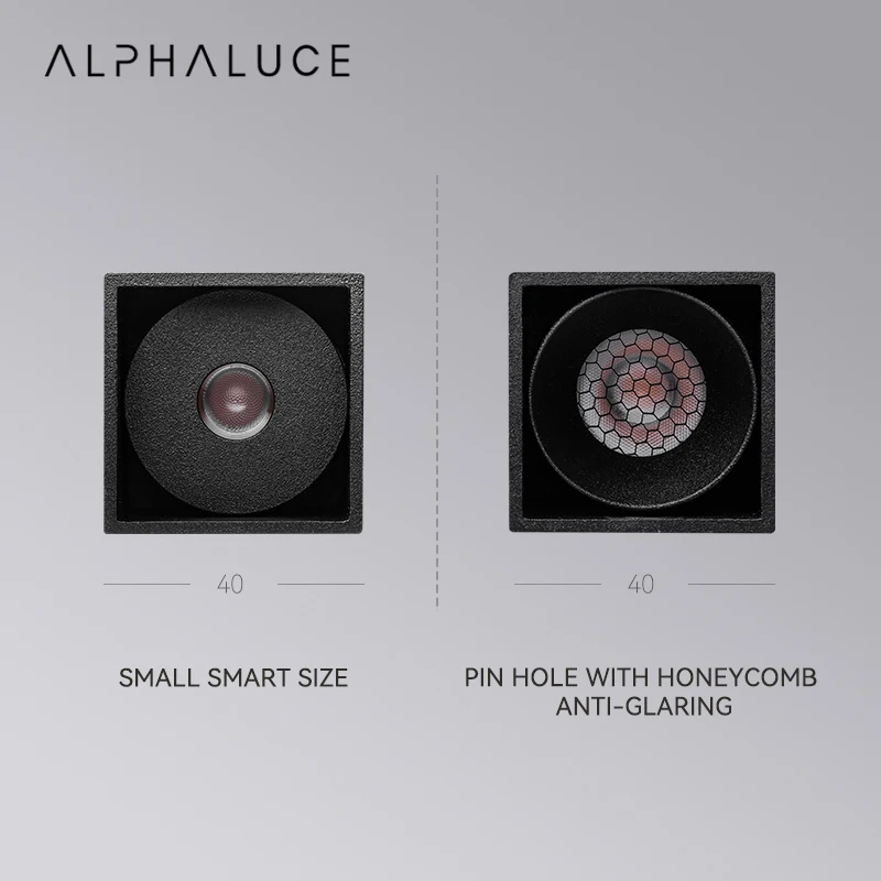 Small Square 5W High Quality Wall Mounting Spot Light Reflector Cob Led Downlight Surface Mounted Led Lights