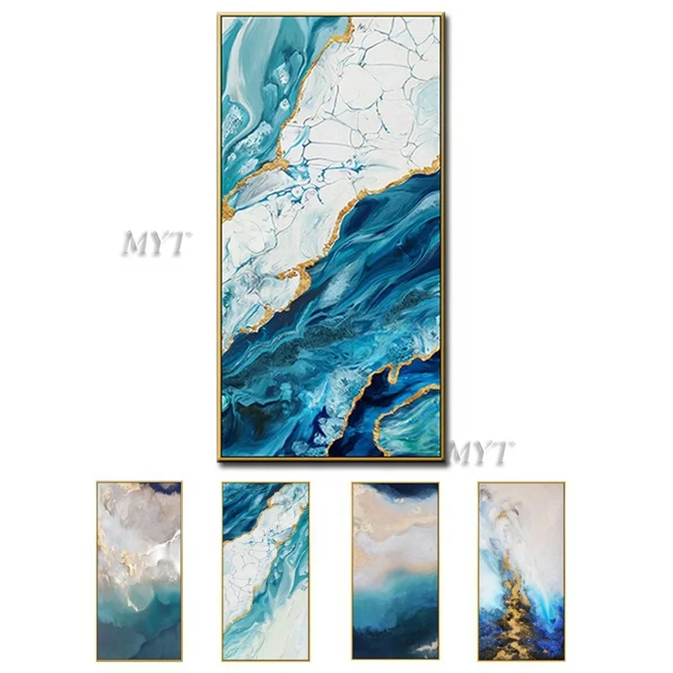 Modern Art Oil Painting Handmade Canvas Wall Decor Art Abstract Texrured Art On Canvas