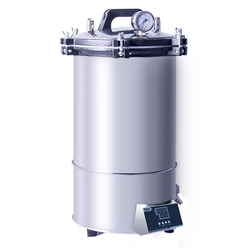 24l lab high temperature industrial portable intelligent control quick steam sterilizers autoclaves