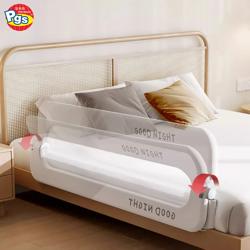 Easy Adjustable Height Portable Bed Safety Guard Rail Child Safety Bedding Crib Barrier