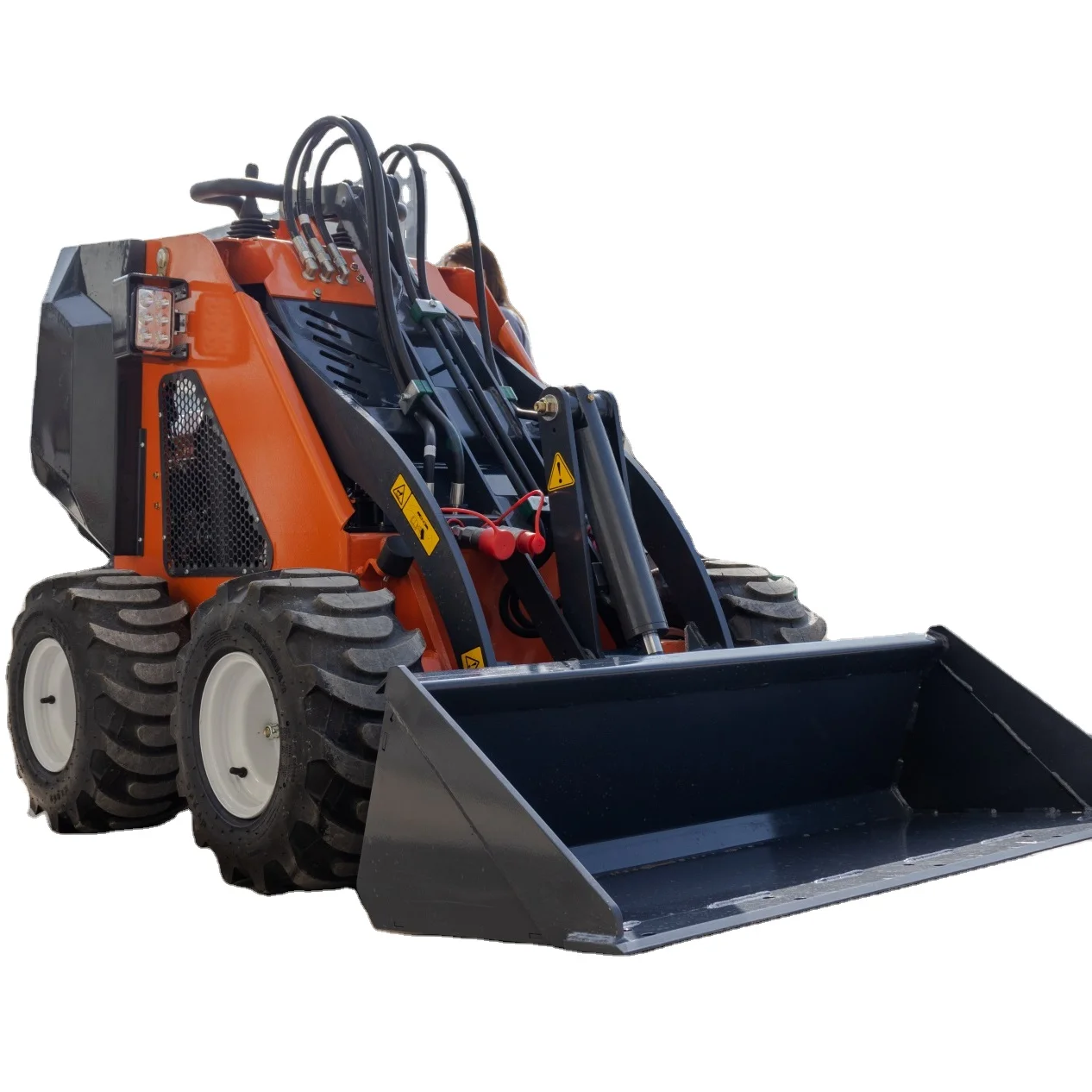 CE EPA Approved China Popular Brand Mini Skid Steer Loader HT360 With Four In One Bucket