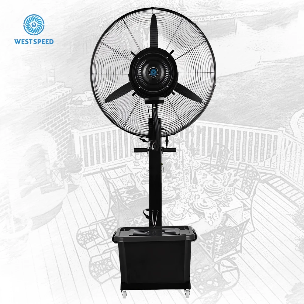 Изобрите тепло: почему вентилятор с туманом-ваш крутой новый BFF для летнего холода | 30-дюймовый водяного тумана