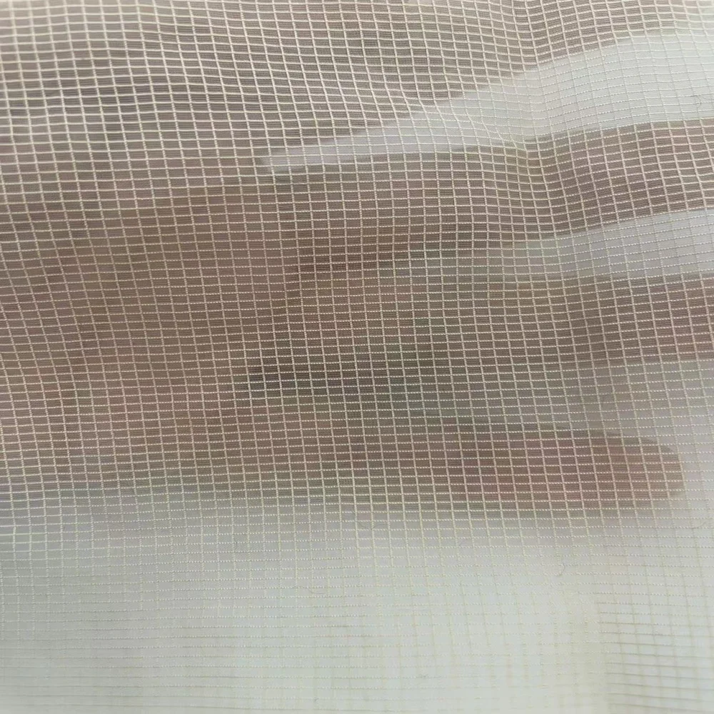 Feather sense nylon organza ultra-thin velvet waterproof nylon cloth autumn and winter down jacket down sleeping bag fabric