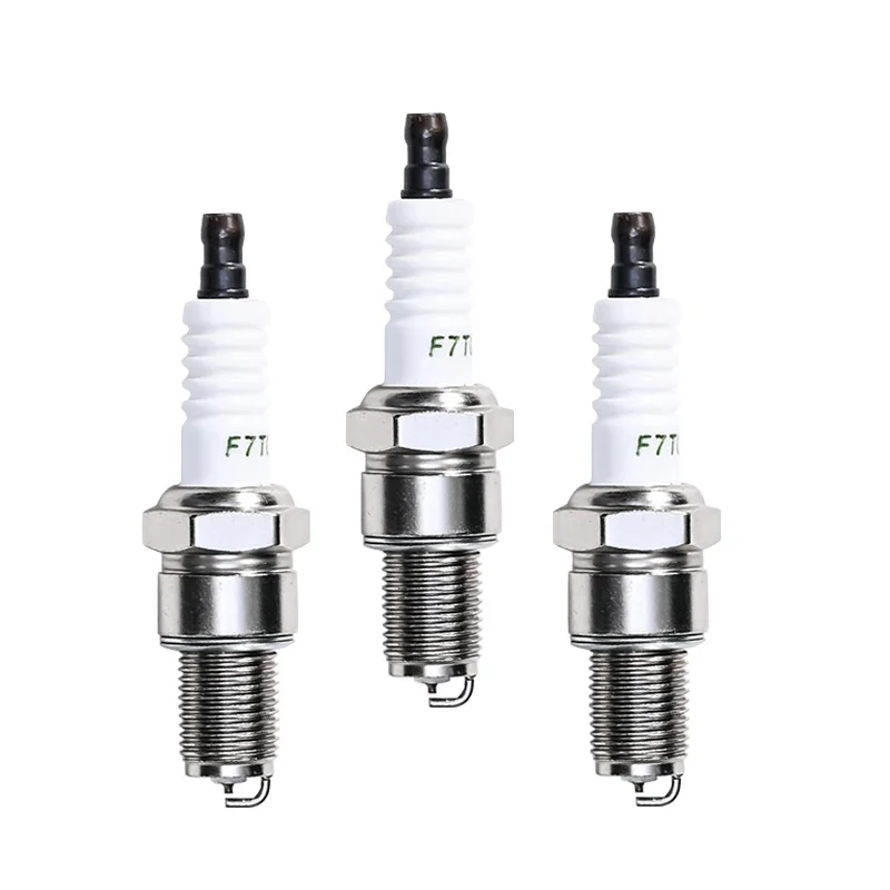 NBT F7TC Spark Plugs Manufacturer Double Platinum Premium Quality BUJIA Spark Plugs for Garden Machine 168F Engines Wholesale