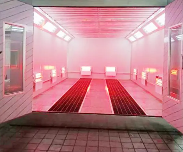 Factory supply spraybooth car painting spraybooth electric heating infrared spraybooth