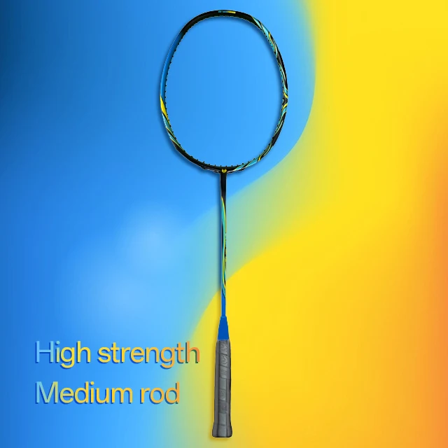 new model brand hammer  colorful badminton racquet full carbon fiber racket high quality badminton racket