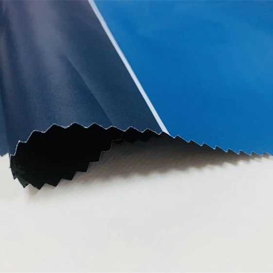 
Eco-friendly Biodegradable pu Waterproof 2 Layer Textile Fabric Outdoor Cloth 