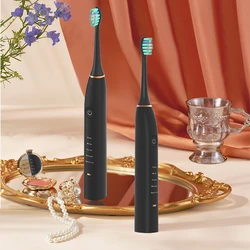 2023 China Supplier Powerful Ultrasonic Sonic Electric Toothbrush With Travel Case