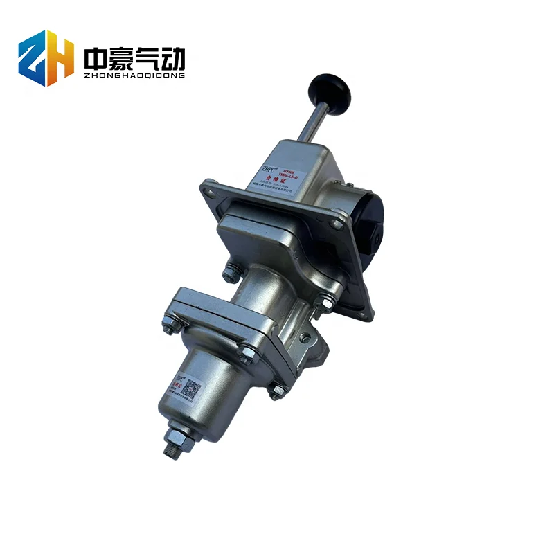 Positioning one-way handle regulator TMR6-L6-D pneumatic high-pressure two-position three-way directional master valve drilling