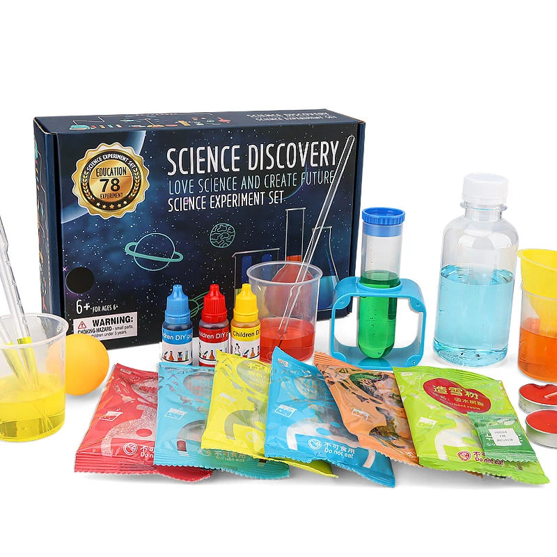 BGL Kids Scientific Experiment Kit with 78 magic Science Experiments Education Lab Toy Gift