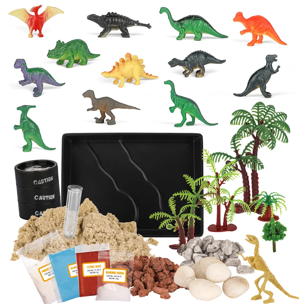 ByNCCeh Steam Education Toys Children DIY Grow Your Own Garden Dinosaur Habitat Toy Plant Other for