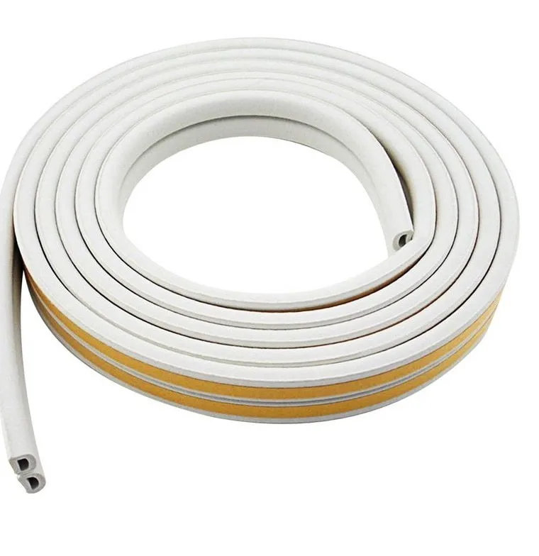 D type self adhesive  EDPM foam rubber  door and window seal strip weather strips