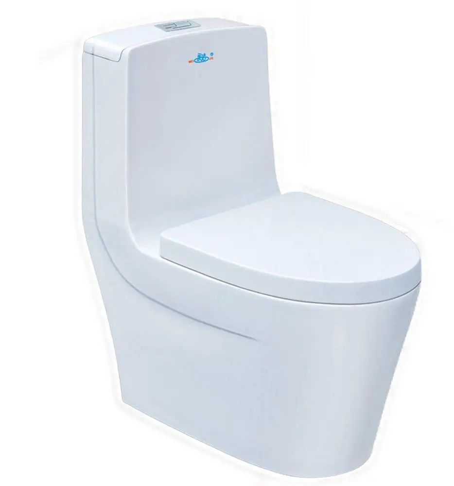 
Fast flush toilet dual button siphon vortex with silence cover for home 