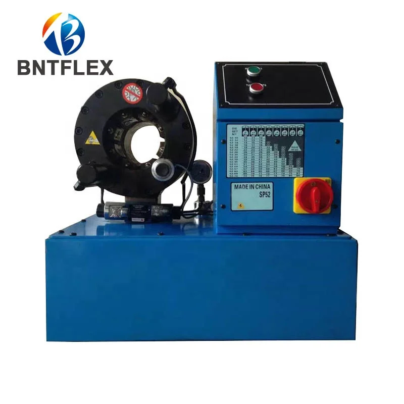 Hydraulic Hose Machine Crimping Automatic 2' 4sh Rubber Pipe Crimper P32 SP52 Hydraulic Hose Crimping Pressing Machine Price