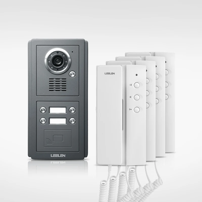 LEELEN Low MOQ Non-visual indoor station Door Phone Doorbell Intercom Wired Camera Night Vision M8 and F10