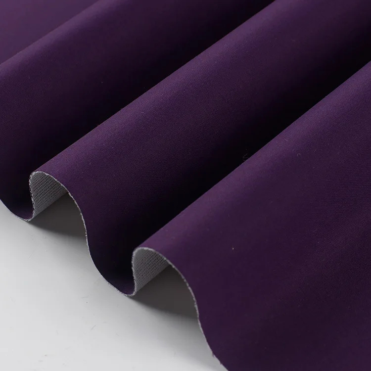 50D пухонепроницаемая, матовая, Полиэстеровая, эпонж композитная ткань для пуховой куртки