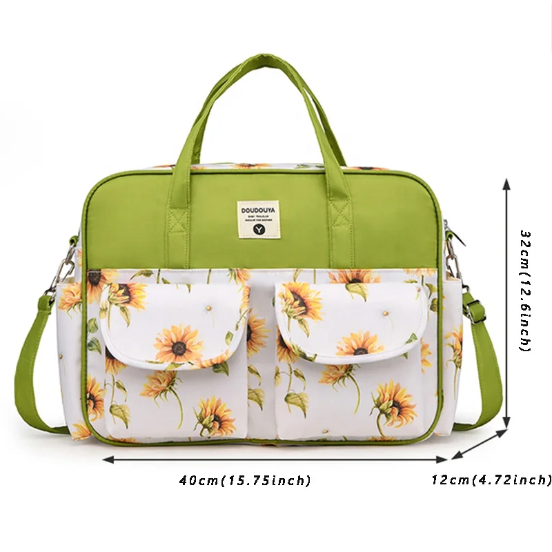 2024 Fashion Competitive Price Custom Shoulder Waterproof Large Capacity New Design Durable Modern Diaper Bag For Mommy