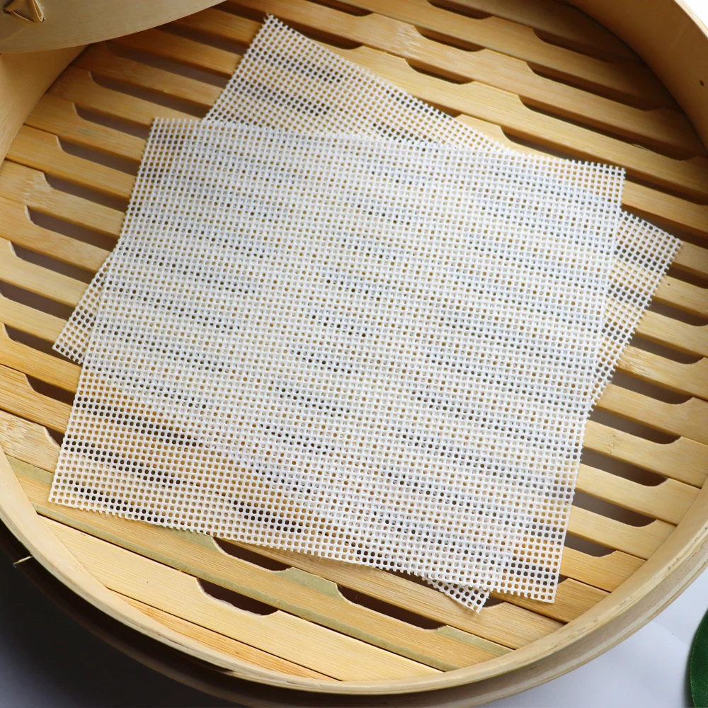 Steaming Mesh Bottom Mesh Fruit Dryer Mesh 2022 High Quality Non Stick Silicone Baking & Pastry Tools Silicone Mat Opp Bag White