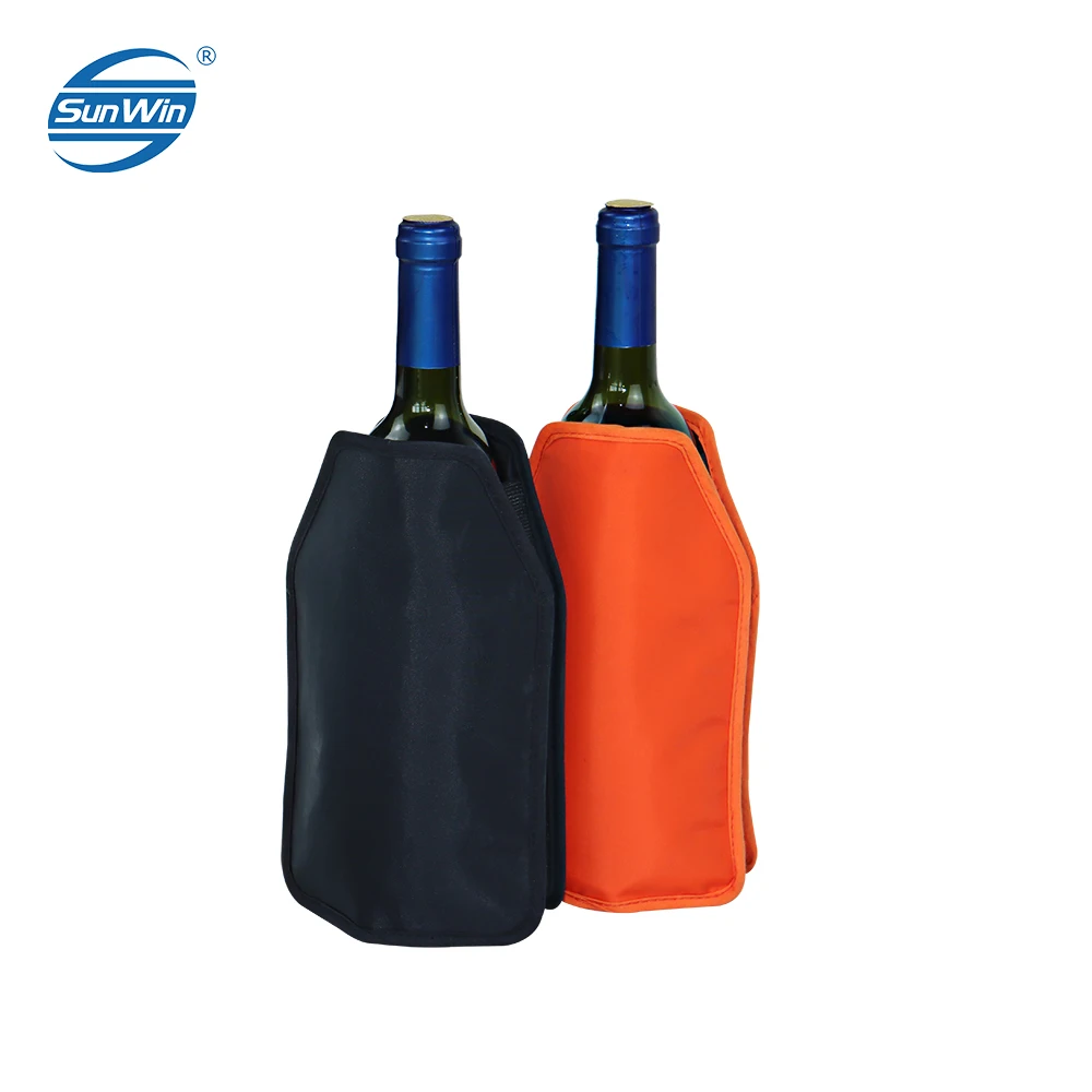 Superior Quality Beer Ice Solid Gel Freezer Wine Bottle And Beverage Coolers Cooling Bag Chiller Sleeve