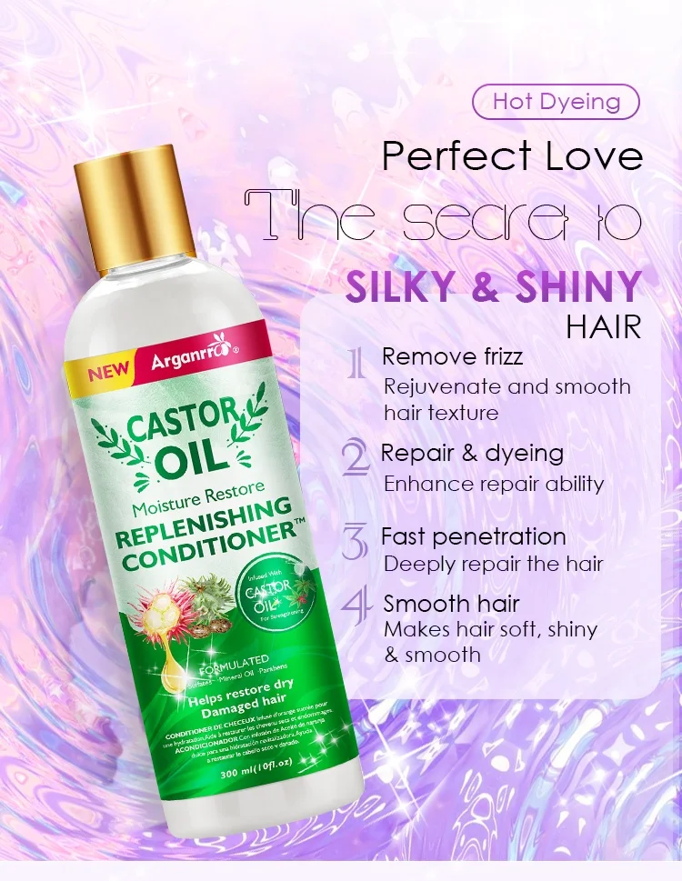 Private Label Castor Oil Organic Natural Hair Care Shampoo Products For Curly Natural Hair And Keratin Treatment