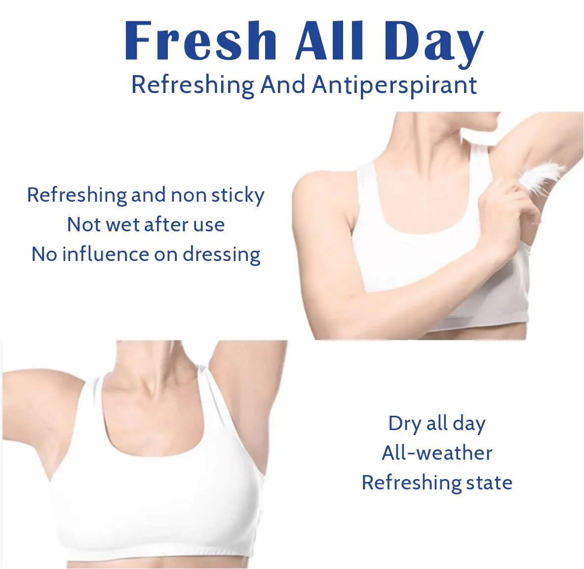 NASYI Natural Solid Deodorant Stick Deodor Good Smell Women Antiperspirant Anti Sweat Armpit Aluminum Free Roll On For Armpit