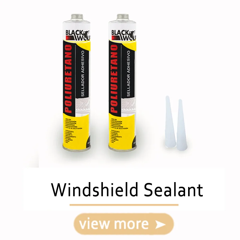 Silicone sealant for auto glass sealant polyurethane PU adhesive windscreen repair kit for windshield repair  car glass