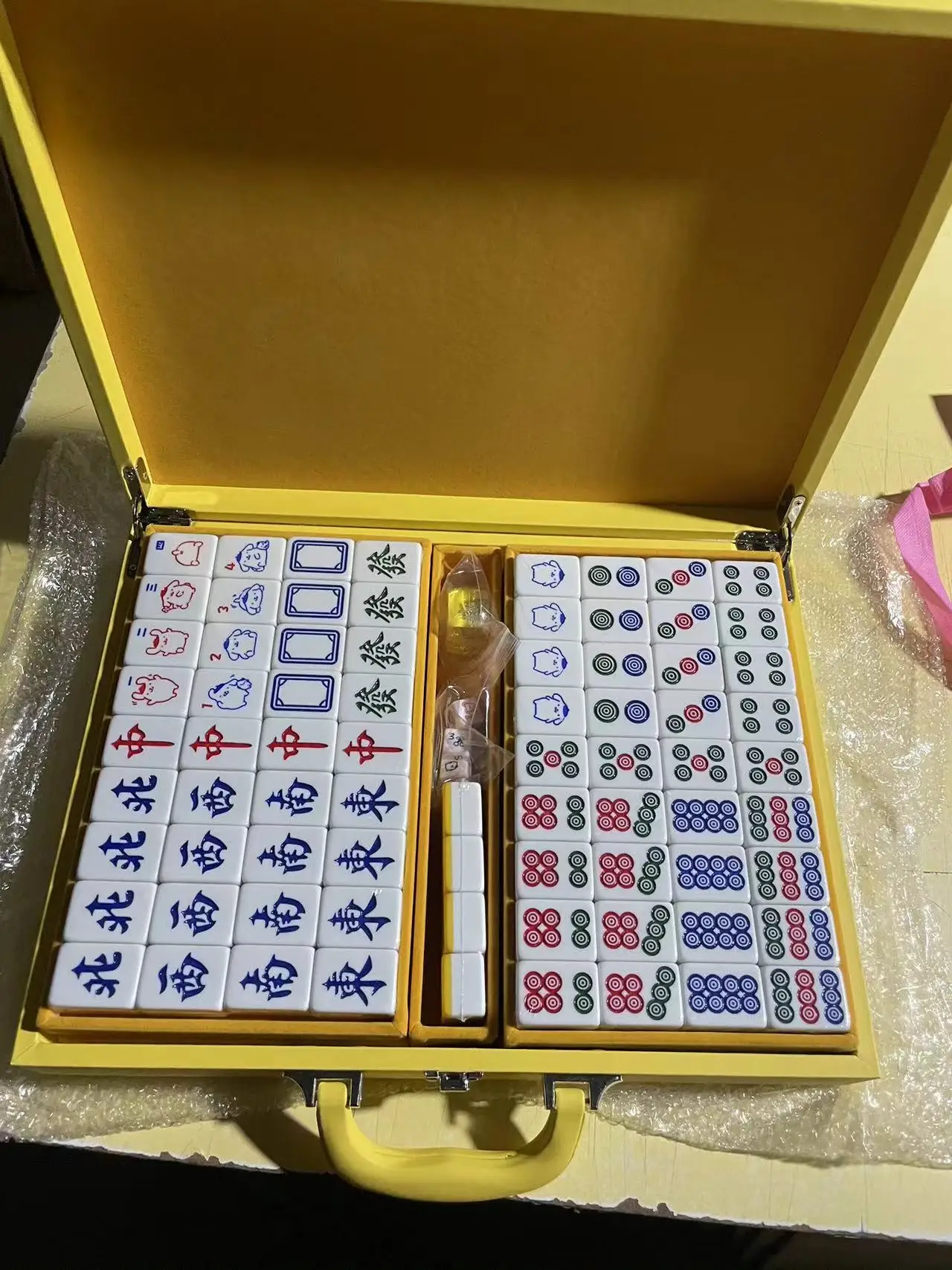 Luxury Custom Japanese  Malaysia American Mahjong Game Tiles Sets