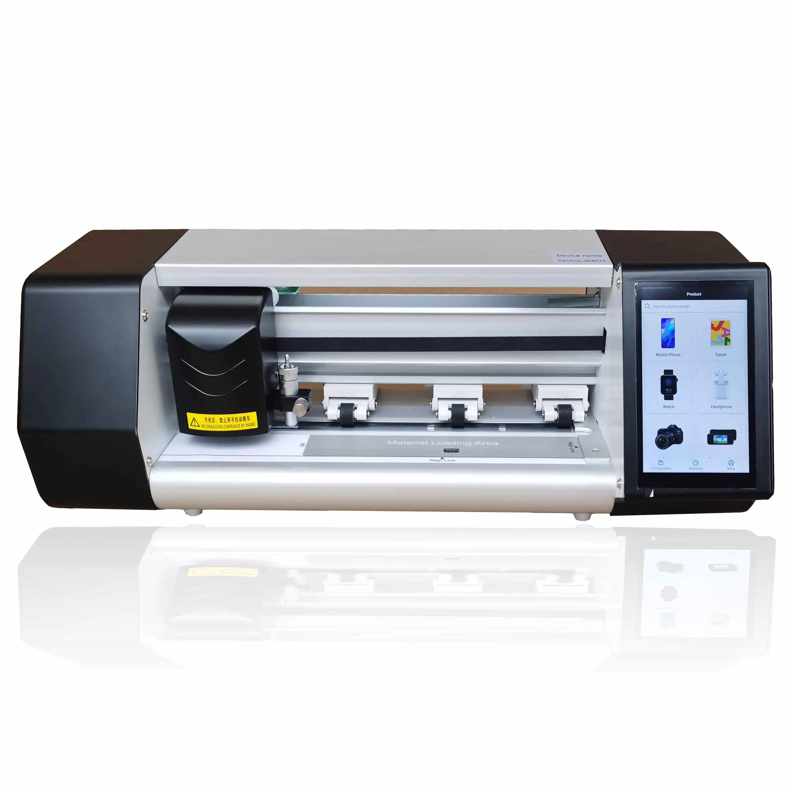 2023 Diy mobile cell phone hydrogel screen protector custom print and cut intelligent tpu film guard cutting machine cutter