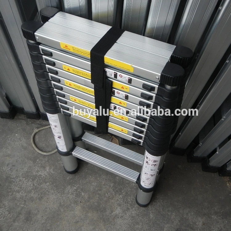 EN131 Joint telescopic single 3.2m/3.8m/5m telescopic ladder