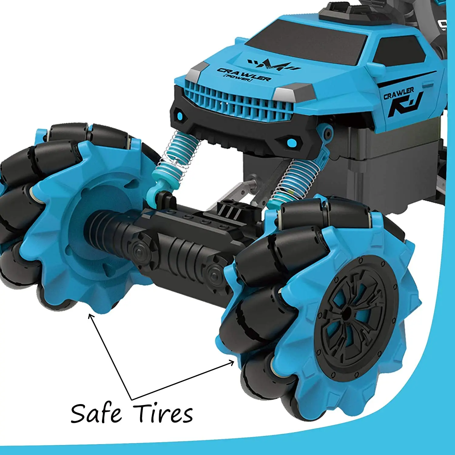 Remote control off road 2 in 1 bubble vehicle rc climbing toy car drifting