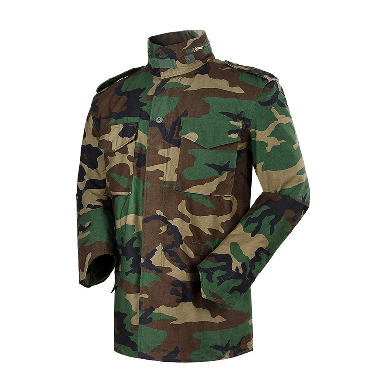 Wholesale Tactical Windbreaker Outdoor Camouflage Field Hunting Jacket M65 Tactical Jacket