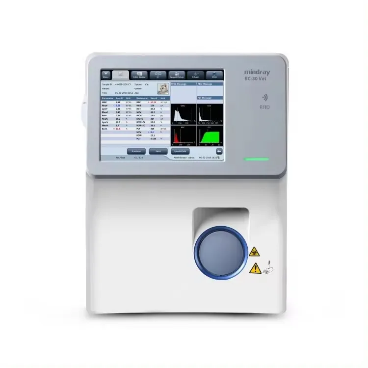 BC-30vet Veterinary Instrument Veterinary Hematology Analyzer BC 30vet Auto Hematology Analyzer 3 part Veterinary