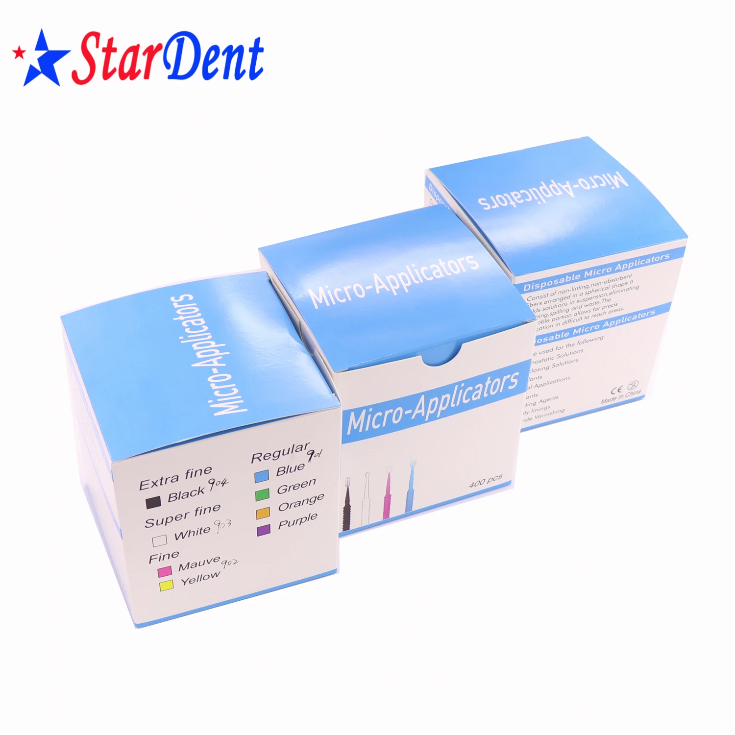 Dental Disposable  Plastic Microbrush Micro Applicator Dental Consumables