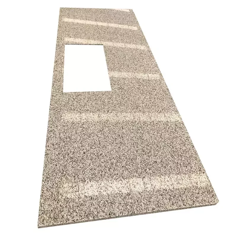 Natural Stone Prefabricated Kitchen Granite Island Top Price