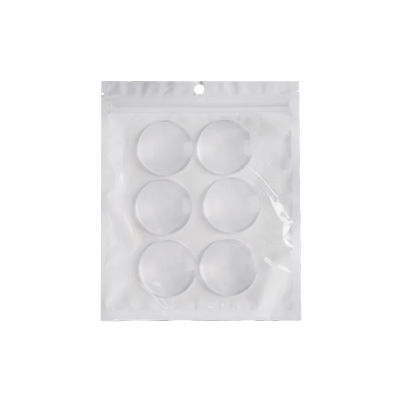 Reusable Transparent Door Knob Self Adhesive Door Stopper Wall Buffer Protector Custom Pack Washable Bumpers