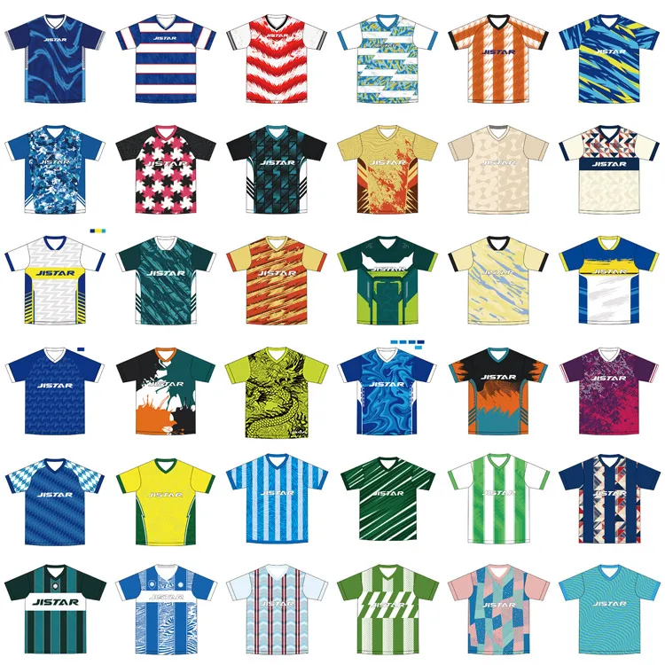 Thai Quality Breathable Plus Size Shirt Maillot De Football t-shirts Black White Vertical Stripe Soccer Jersey