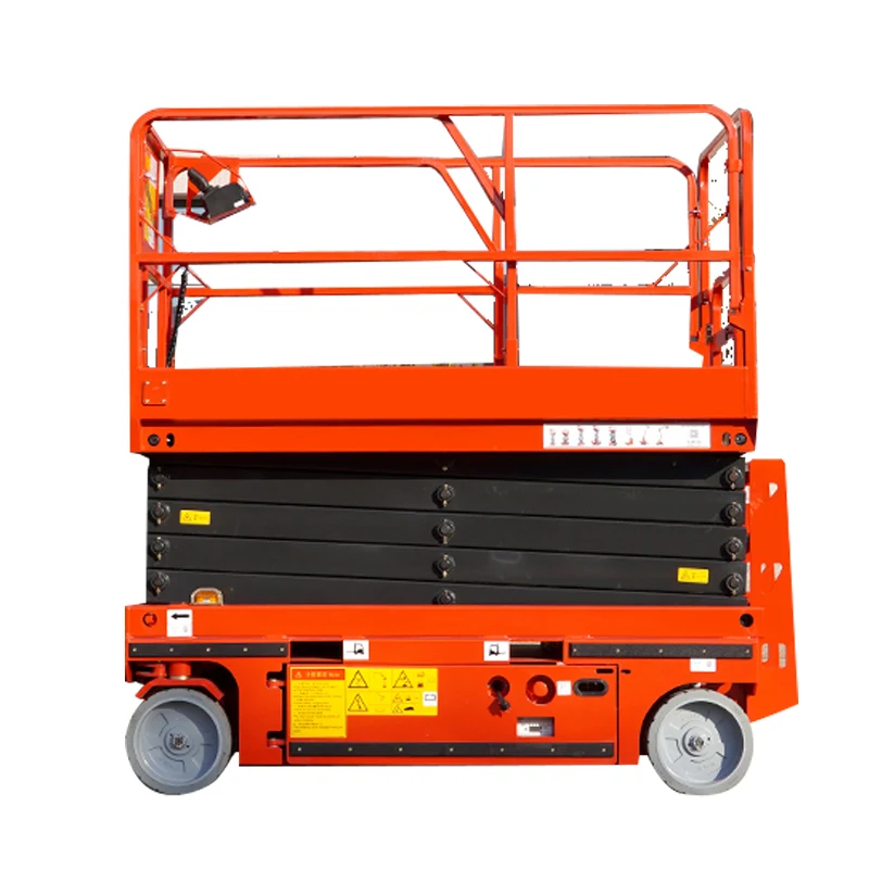 High-Altitude Work Platform Construction Elevator Self-Propelled Electric Elevator Hydraulic Small Mobile Scissors Lift